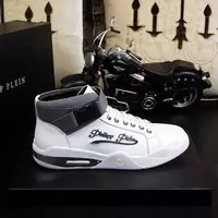 baskets philipp plein mocassins et chaussures all leather white